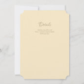 NIKAH -  islamitische goudweddenschap Kaart (Achterkant)