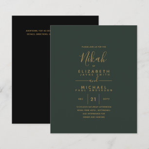 NIKAH - Modern groen goud budget