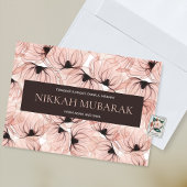 Nikah Mubarak Islamic Wedding Dua Gefeliciteerd Kaart