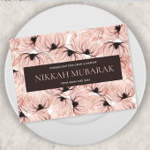 Nikah Mubarak Islamic Wedding Dua Gefeliciteerd Kaart