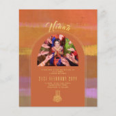 NIKAH Oranje Gold PHOTO Weddenschap (Voorkant)