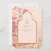 NIKAH - Sierlijke Roze Gouden Trouwring van Roségo Kaart (Achterkant)