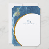 Nikah Trouw Uitnodigingen | Islamitische Walimah M (Achterkant)