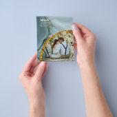 NIKAH - Weddenschapsbudget Agate Gold Blauwgroen F Flyer (Hand)