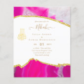 NIKAH Wedding Invitations Modern Sparkle (Voorkant)