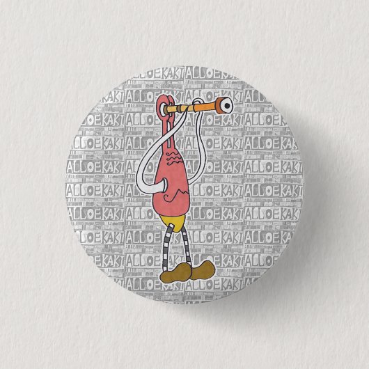 NIKANIKA 缶バッジ002 RONDE BUTTON 3,2 CM (Voorkant)