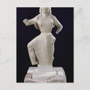 Nike, uit Delos, c.550 BC Briefkaart