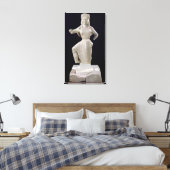 Nike, uit Delos, c.550 BC Canvas Afdruk (Insitu (Slaapkamer))