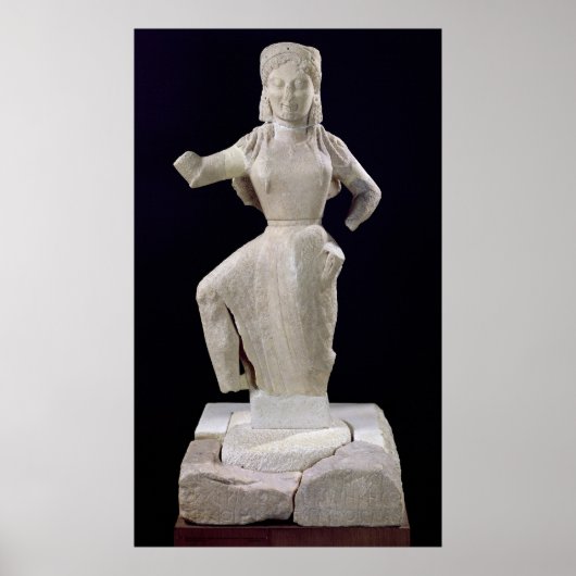 Nike, uit Delos, c.550 BC Poster (Voorkant)