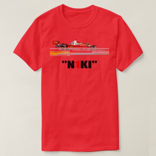 Niki F1 Legende T-shirt (Design voorkant)