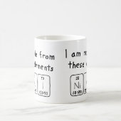 Niki periodieke mok naam tabel (Center)