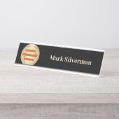 Nikias Logo Bureau Naambordje (Voorkant)