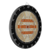 Nikias Logo Dartbord (Voorkant Links)