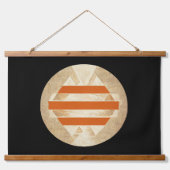 Nikias Logo Hangend Wandkleed (Voorkant)
