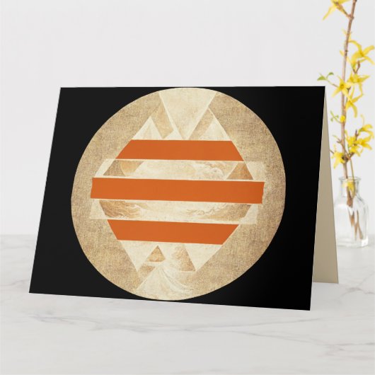 Nikias Logo Kaart (Gele Bloem)