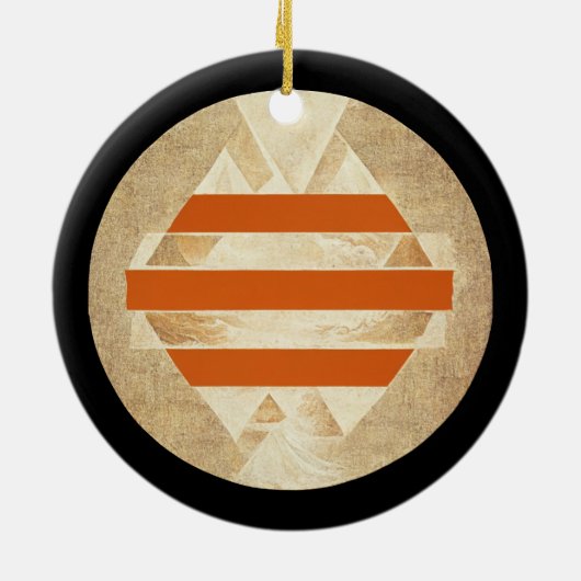 Nikias Logo Keramisch Ornament (Achterkant)