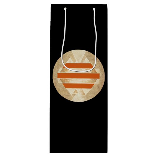 Nikias Logo Wijn Cadeautas (Voorkant)