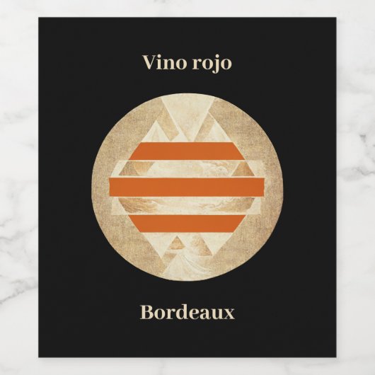 Nikias Logo Wijn Etiket (Enkel label)