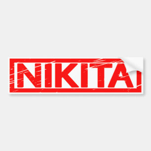 Nikita Stamp Bumpersticker