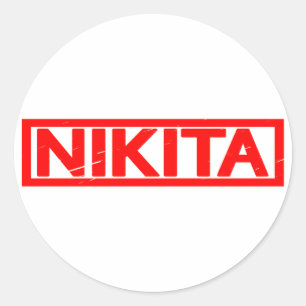 Nikita Stamp Ronde Sticker