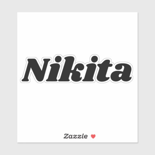 Nikita Sticker (Vel)
