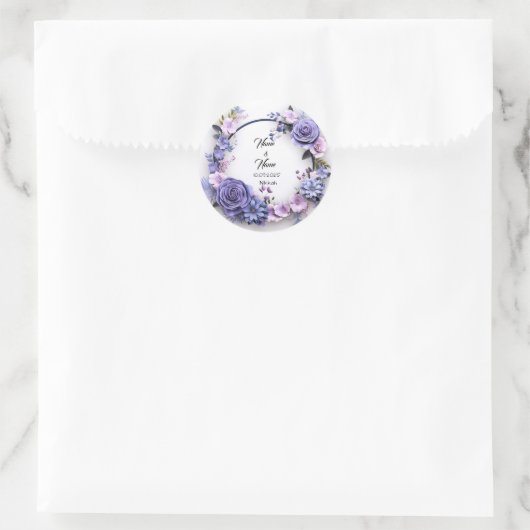 Nikkah bruiloft gunst stickers (Tas)