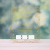 Nikkah certificaat, Moslim contract, Acryl Bord (Neutraal)