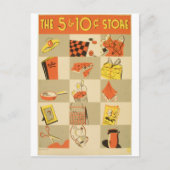 Nikkel en Dime Briefkaart (Voorkant)