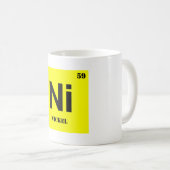 Nikkel Koffiemok (Voorkant rechts)