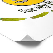 Nikkel voor Mijn kaartje Poster (Hoek)