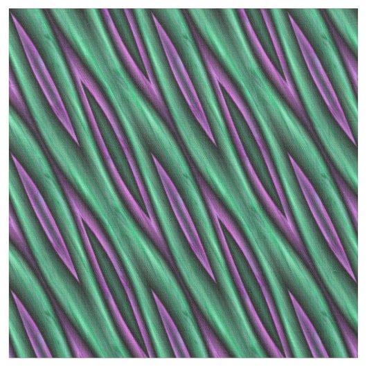 Nikki green en paars abstract stof (Close Up)