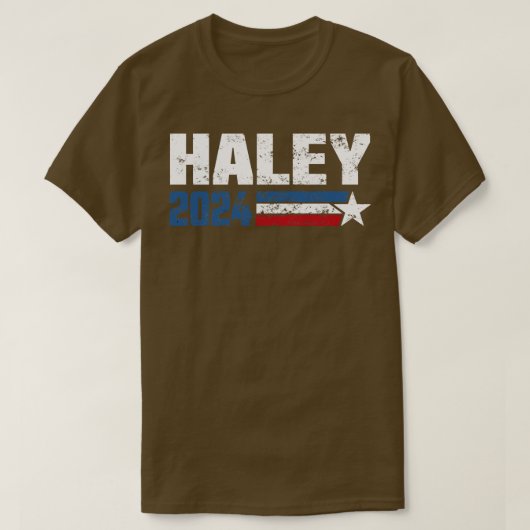 Nikki Haley 2024 1 T-shirt (Design voorkant)