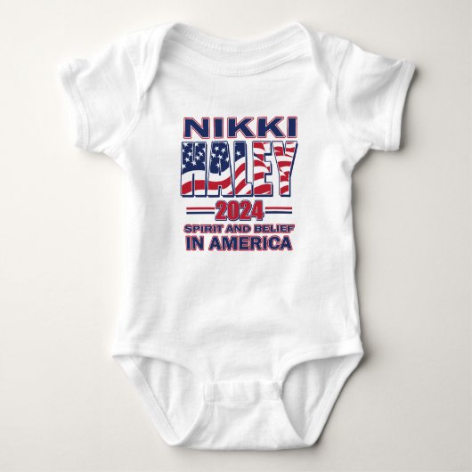 Nikki Haley 2024 Romper (Voorkant)