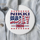 Nikki Haley 2024 Ronde Button 6,0 Cm (In situ)