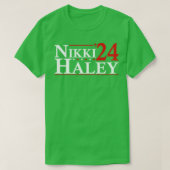 Nikki Haley 2024 T-shirt (Design voorkant)
