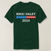 Nikki Haley 2024 T-shirt (Design voorkant)