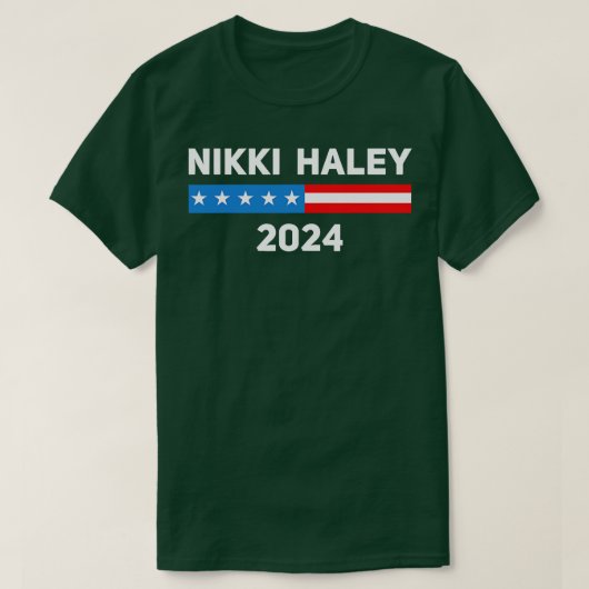 Nikki Haley 2024 T-shirt (Design voorkant)