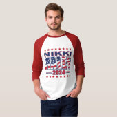 Nikki Haley 2024 T-shirt (Voorkant volledig)