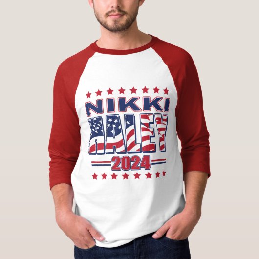 Nikki Haley 2024 T-shirt (Voorkant)