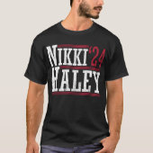 Nikki Haley '24 Haley 2024 Elect President Haley T-shirt (Voorkant)