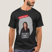 Nikki Haley Grappig Mugshot Sluit hem op T-shirt (Voorkant)