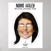 Nikki Haley kostuummasker Poster (Voorkant)