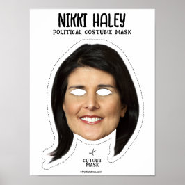 Nikki Haley kostuummasker Poster