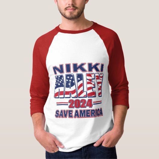 Nikki Haley Save America T-shirt (Voorkant)