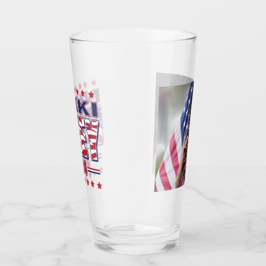 Nikki Haley voor President 2024 Glas (Rechts)