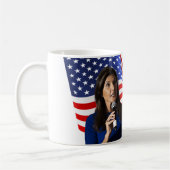 Nikki Haley voor President 2024 Koffiemok (Links)