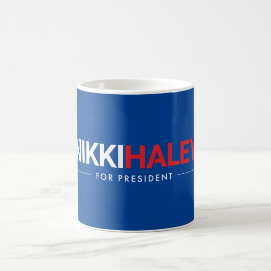 Nikki Haley voor President 2024 Koffiemok (Center)