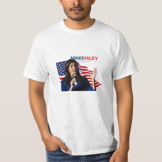 Nikki Haley voor President 2024 T-shirt (Voorkant)