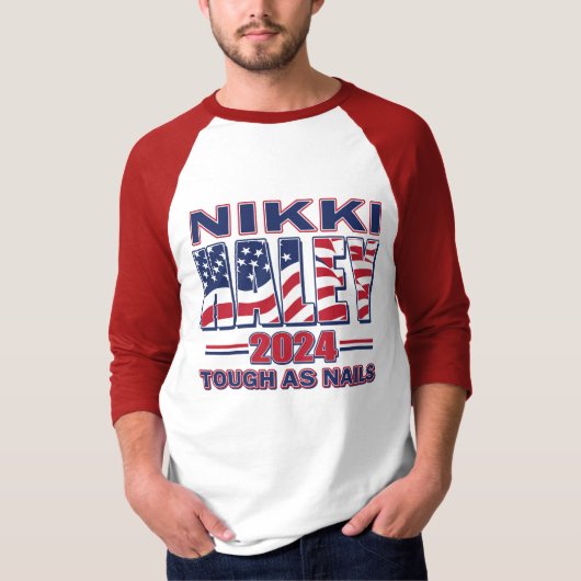 Nikki Haley voor President 2024 T-shirt (Voorkant)