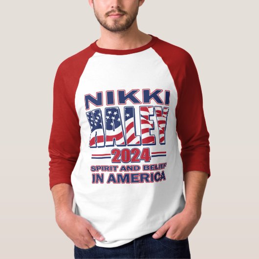 Nikki Haley voor President T-shirt (Voorkant)